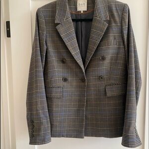 Sea New York plaid blazer
